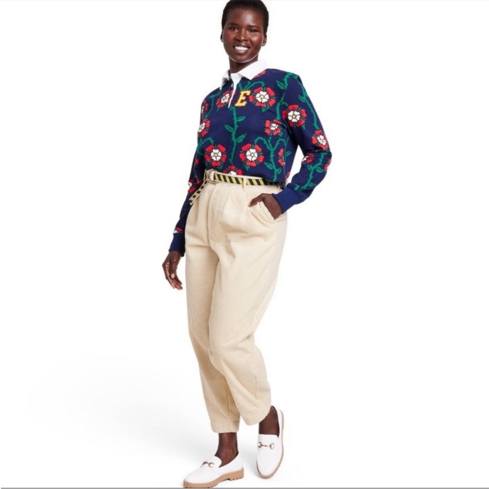 Women's Corduroy Straight Leg Trousers - Rowing Blazers